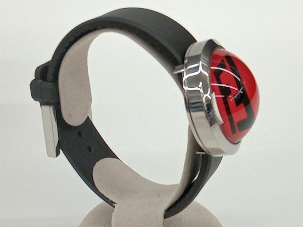 FENDI　フェンディ　FF　ブゾラ　8010G　レッド×ブラック　電池式　クォーツ　腕時計 店舗受取可_画像4