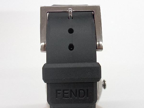 FENDI　フェンディ　FF　ブゾラ　8010G　レッド×ブラック　電池式　クォーツ　腕時計 店舗受取可_画像5