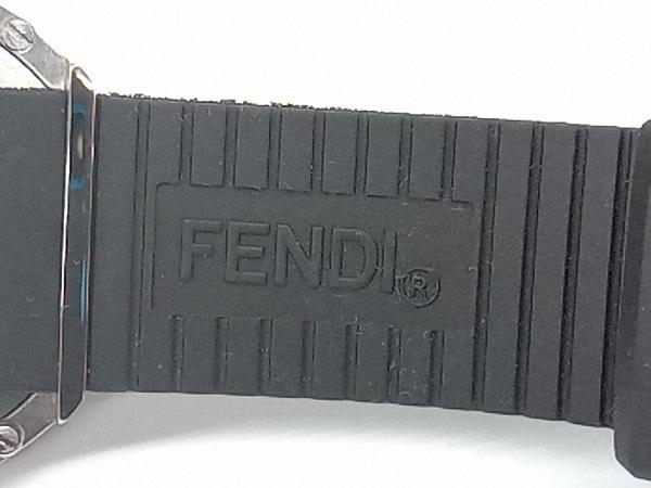 FENDI　フェンディ　FF　ブゾラ　8010G　レッド×ブラック　電池式　クォーツ　腕時計 店舗受取可_画像7