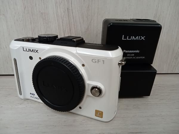 逆輸入 DMC-GF1-K Panasonic LUMIX デジタル一眼 ホワイト ボディ DMC