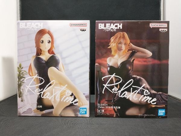 未開封品 バンプレスト BLEACH -Relax time- 井上織姫 /松本乱菊