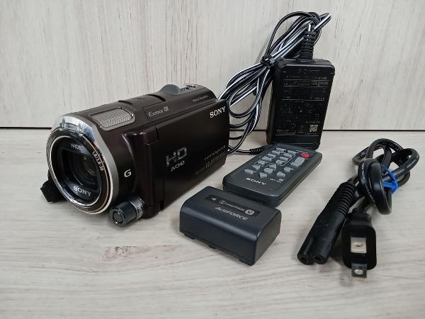 SONY HDR-CX560V/T ハンディカム (ボルドーブラウン) ムービー_画像1