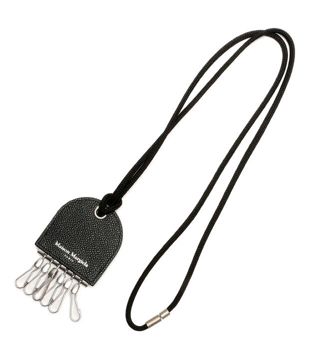 MAISON MARGIELA Key Chain Leather Necklace メゾン・マルジェラ キーチェーンレザーネックレス ブラック 店舗受取可_画像1