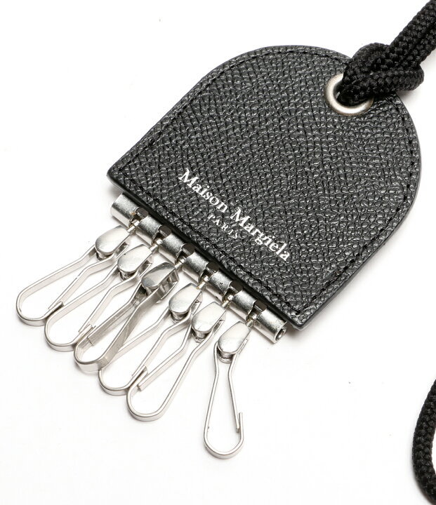 MAISON MARGIELA Key Chain Leather Necklace メゾン・マルジェラ キーチェーンレザーネックレス ブラック 店舗受取可_画像2