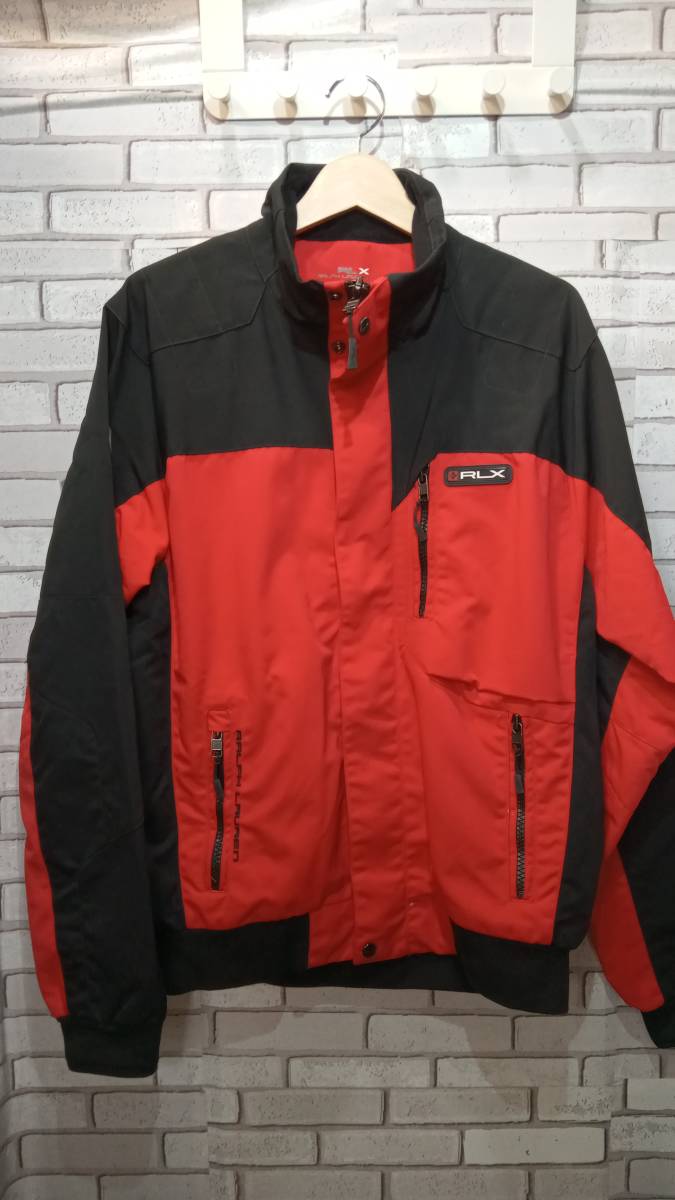 人気アイテム ラルフローレン LAUREN RALPH POLO RLX 赤黒 マウンテン