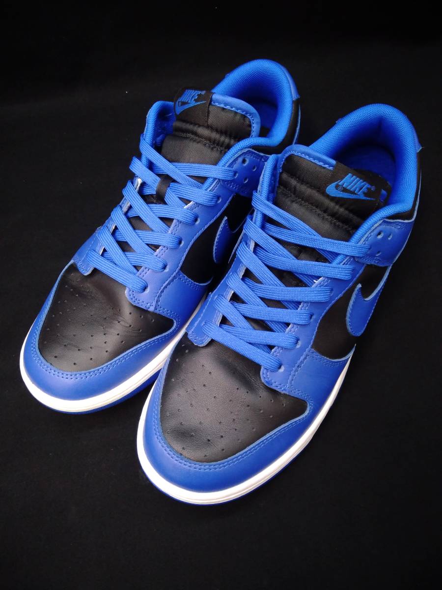 [箱・黒タグ付] NIKE DUNK LOW HYPER COBALT ナイキ ダンク ロー ハイパーコバルト スニーカー 青 ブルー 28cw DD1391-001 店舗受取可_画像2