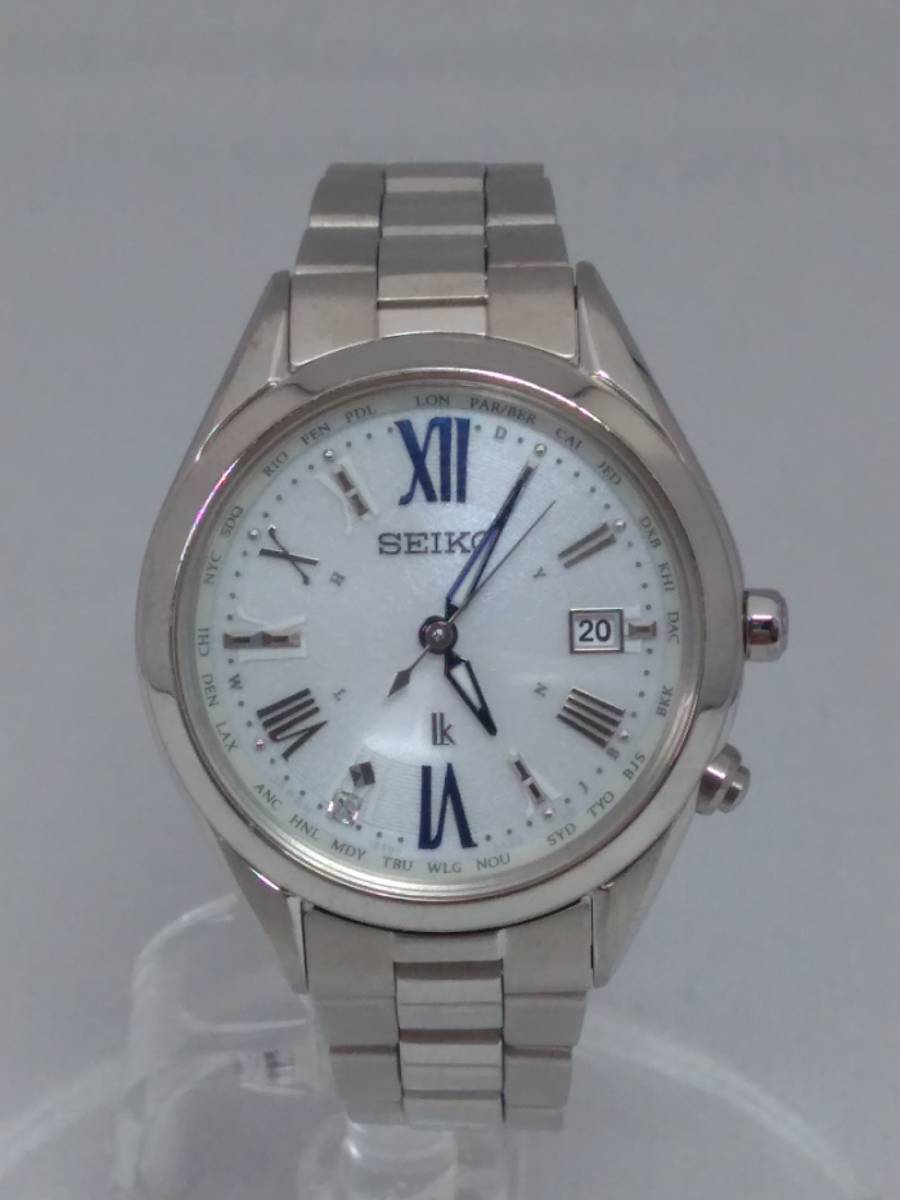 消費税無し SEIKO セイコー LUKIA ルキア 1B35-0AA0 レディース腕時計 店舗受取可 ルキア