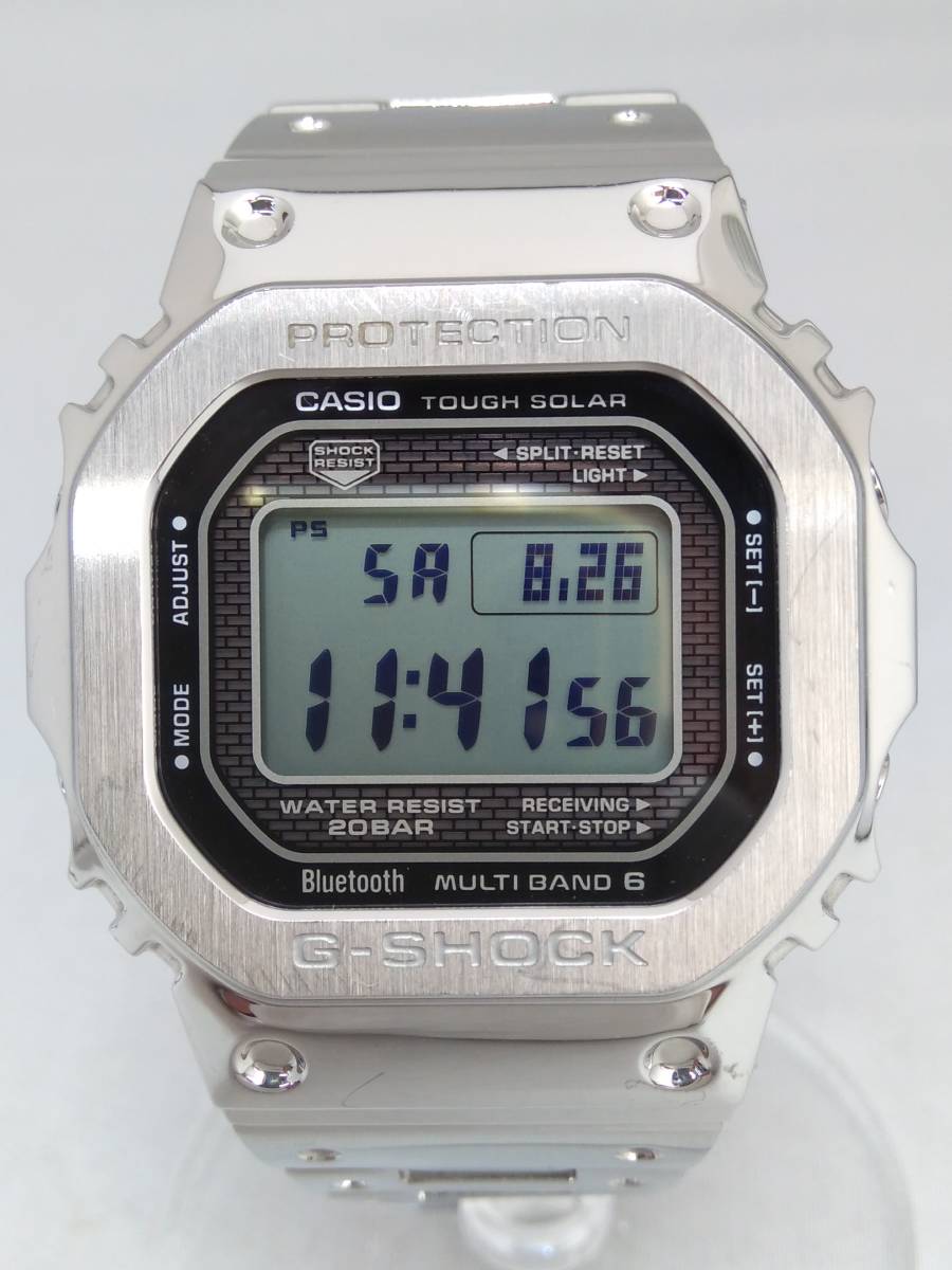 税込?送料無料】 フルメタル 電波ソーラー デジタル GMW-B5000 G‐SHOCK