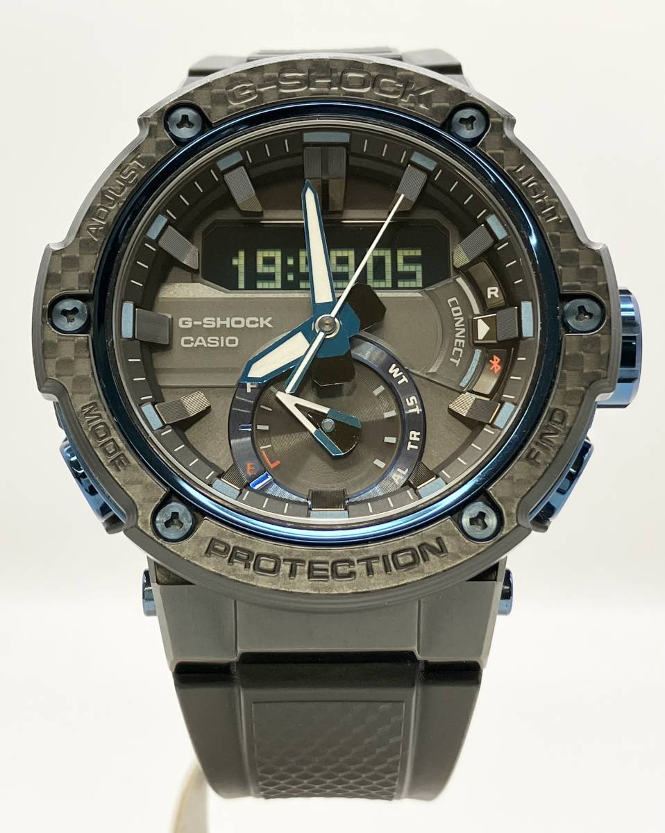 CASIO カシオ G‐SHOCK ジーショック GST-B200-1A2JF デジタル ソーラー ラバーバンド 腕時計