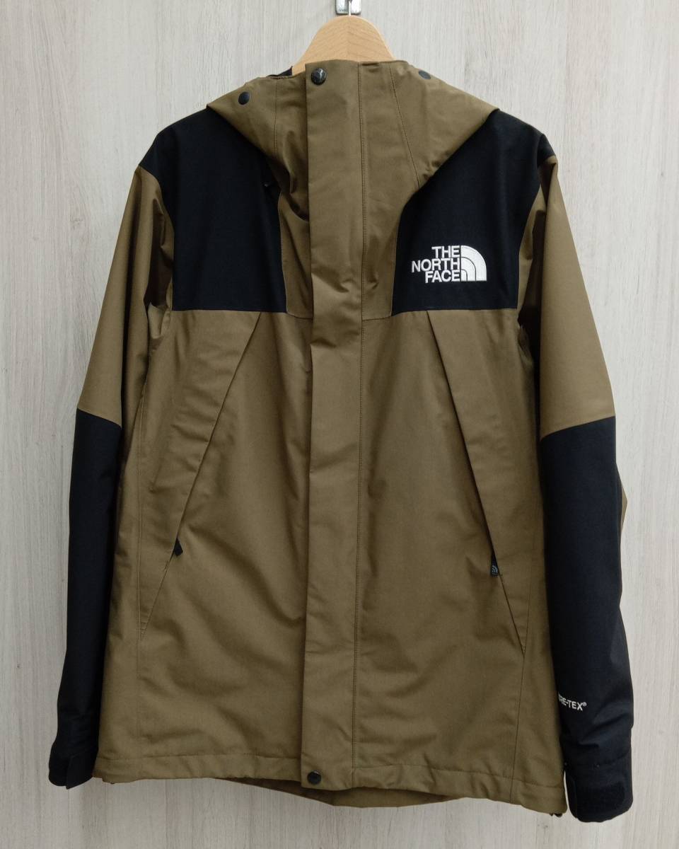 THE NORTH FACE メンズ L ジャケット THE NORTH FACE NP61800 Mountain Jacket マウンテンパーカー カーキ ブラック_画像1