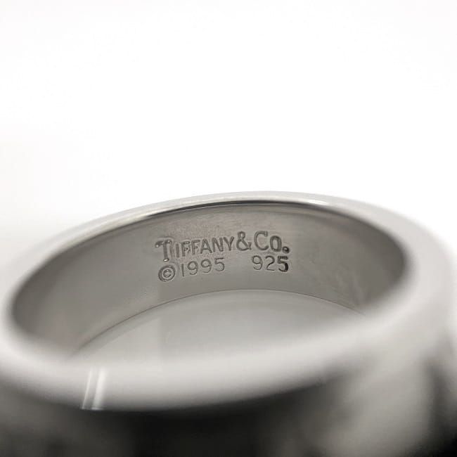 ティファニー リング シルバー アトラス 指輪 12.5号 Ag 925 SILVER Sランク TIFFANY&Co._画像6