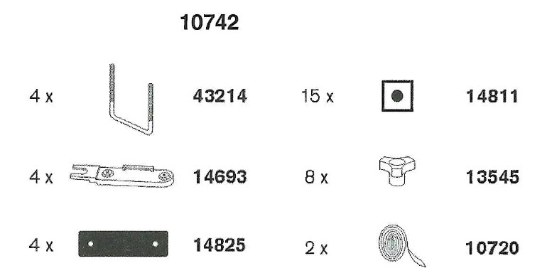 TH1500010742 THULE スペアパーツ マウンティングバッグ 送料無料_画像2