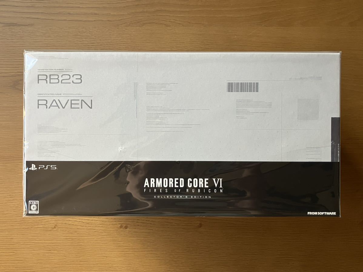 2022新商品 CORE ARMORED VI アーマードコア6 楽天ブックス限定 PS5版