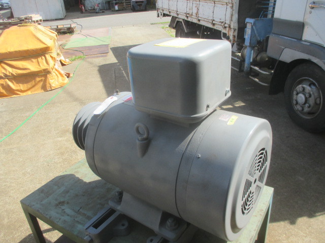332) 日立 モーター 55kw×6P シャフト 75パイ、キー巾 20mm 332) 日立 モーター 55kw×6P シャフト 75パイ、キー巾 20mm
