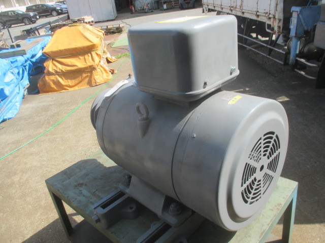332) 日立 モーター 55kw×6P シャフト 75パイ、キー巾 20mm 332) 日立 モーター 55kw×6P シャフト 75パイ、キー巾 20mm