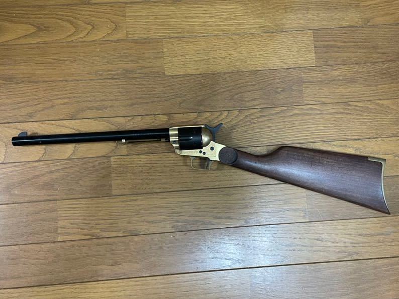 タナカ バントライン カービン メッキ仕様ガスガン Yahoo!オークション - タナカ SAA ガスガン バントライン