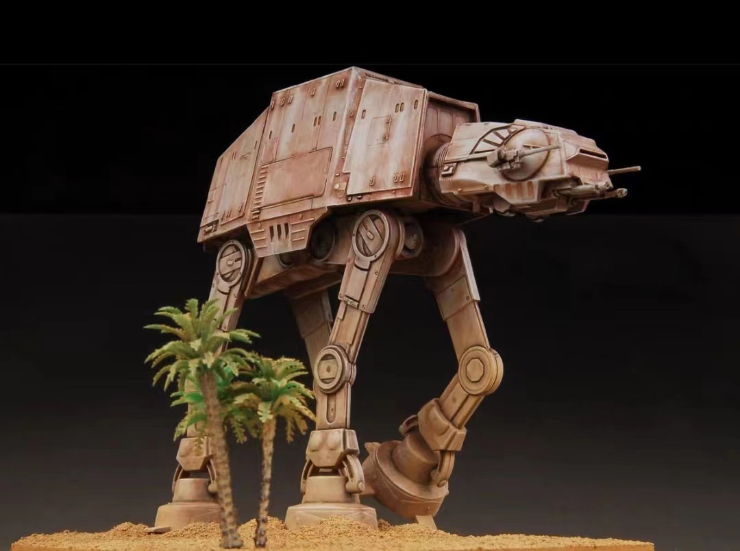 ジオラマ完成品 1/144スケール スターウォーズ AT-AT スカウト ジオラマ完成品 1/144スケール スターウォーズ AT-AT スカウト