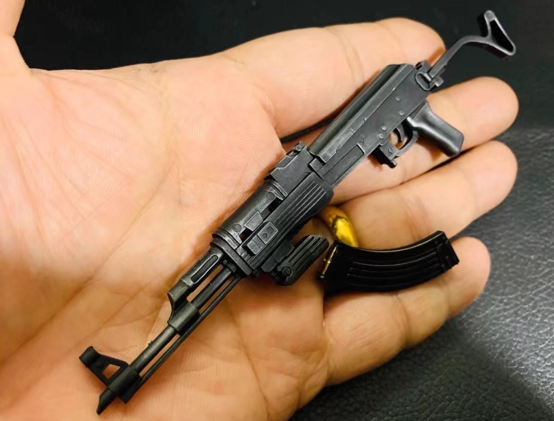 1/6 шкала action фигурка для детали AK47 автоматика маленький ружье сборка покрашен конечный продукт 