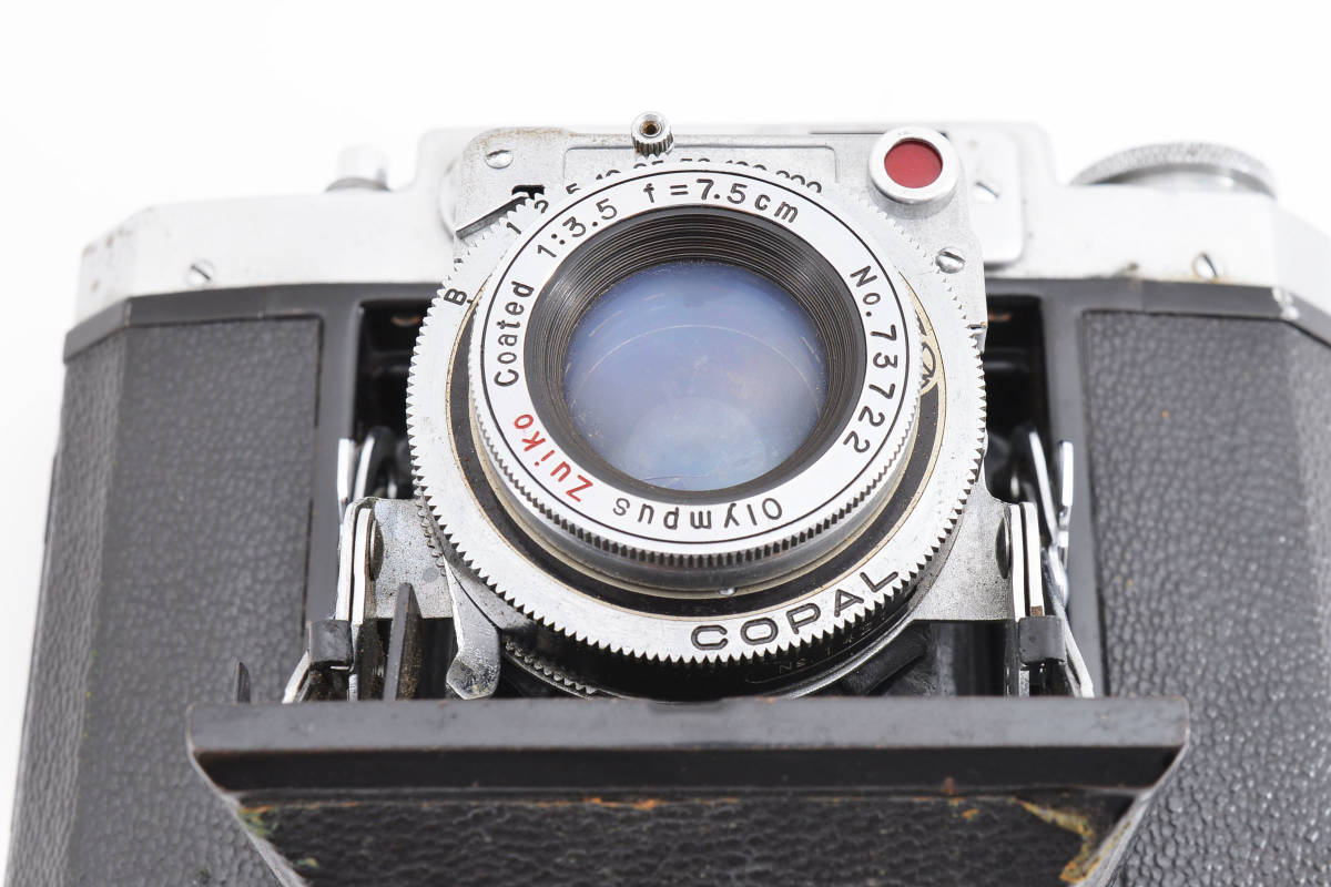 マミヤ Mamiya-6 Olymous D.Zuiko F.C. 7.5cm F3.5 蛇腹カメラ 現状品 1963147_画像8