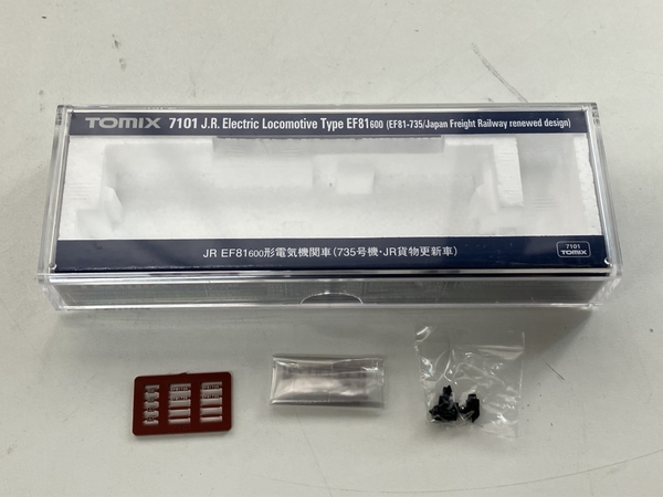 TOMIX 7101 JR EF81 600形電気機関車735号機JR貨物更新車鉄道模型N