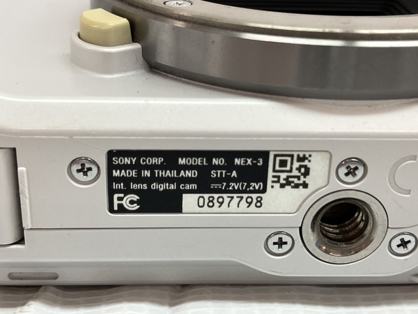 SONY ソニー NEX-3 E 18-55mm F3.5-5.6 OSS ミラーレス一眼レフカメラ
