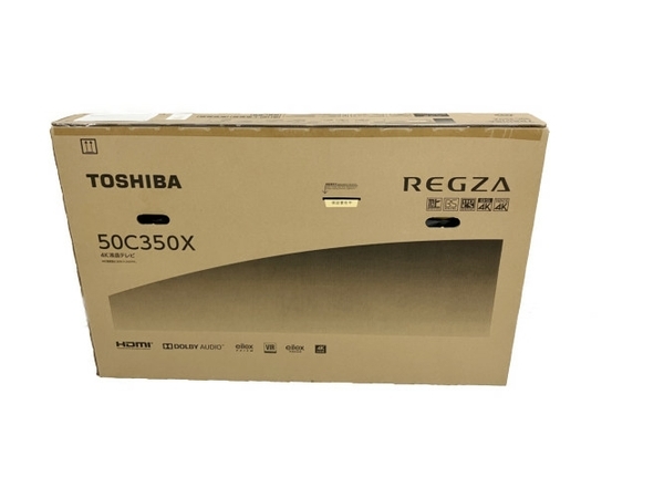 TOSHIBA 東芝 REGZA 50C350X 4K 液晶テレビ 50V型 家電 未使用 S7919326