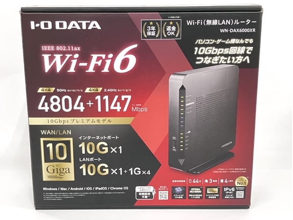 人気定番の 【新品未使用】【未開封】WN-DAX6000XR（Wi-Fiルーター