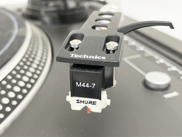 Technics SL-1200MK5 ターンテーブル SHURE M44-7 カートリッジ付