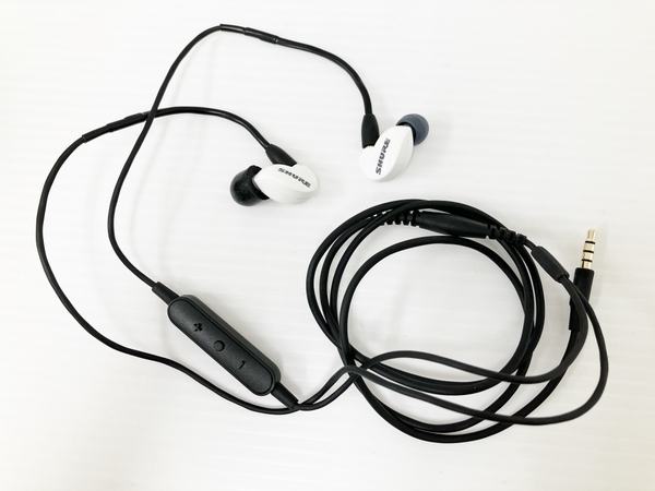 SHURE 슈아 AONIC215 고차음성 이어 폰 유선 SE215DYWH+UNI-A 스페셜