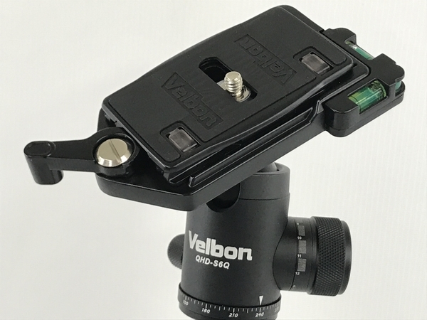 Velbon UTC-63 QHD-S6Q 三脚 雲台 セット カメラアクセサリー 周辺機器 ベルボン 中古 良好 N7952129_画像5