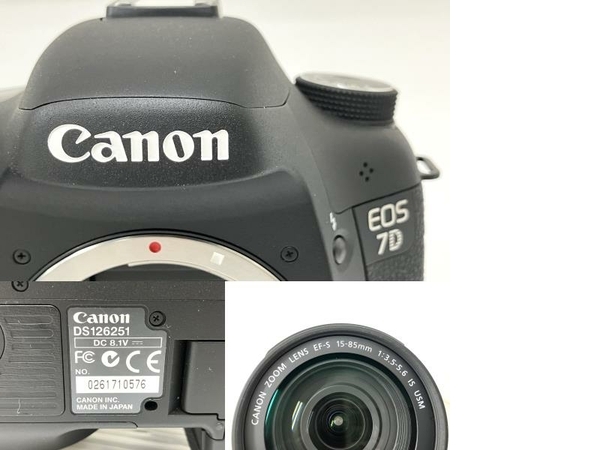 海外輸入】 IS 15-85 EF-S 7D EOS Canon USM 中古O7951926 レンズ