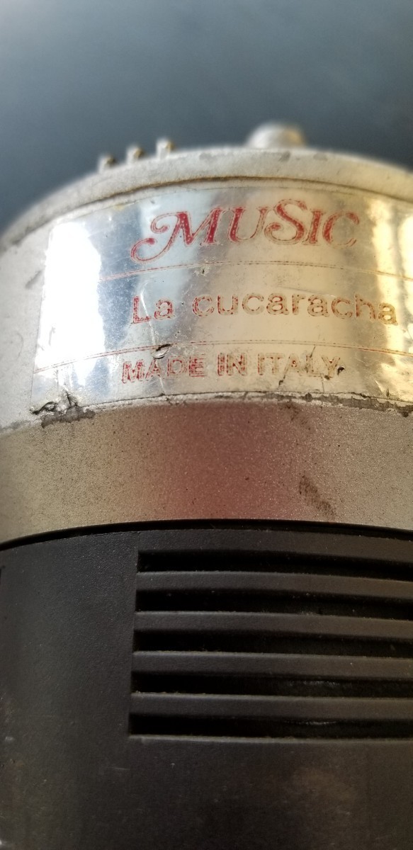 ミュージックホーン 当時物 5連鉄ラッパ La cucaracha の商品詳細