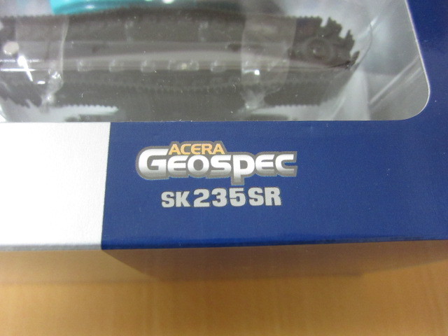 KOBELCO　コベルコ建機　ACERA　GEOSPEC　1/43スケール　ミニチュア　SK 235 SR【未使用】_画像4