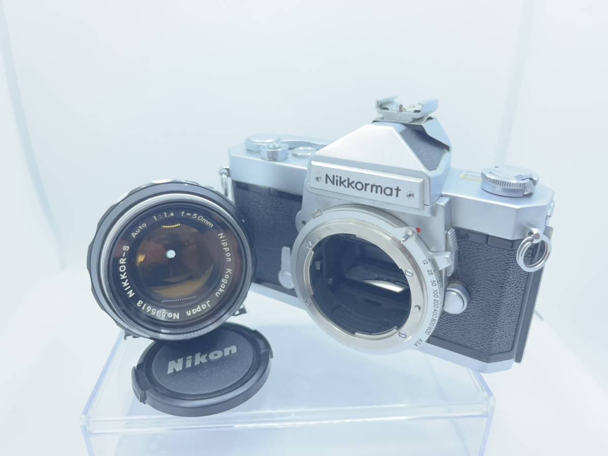 大人気新品 f=50mm 1:1.4 Auto NIKKOR-S + カメラ FT FT/ニコマート