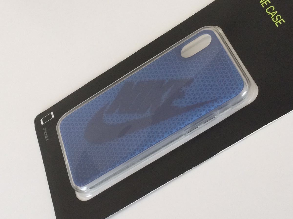 NIKE ( Nike )iPhone X /PHONE CASE/ mobile case / blue 