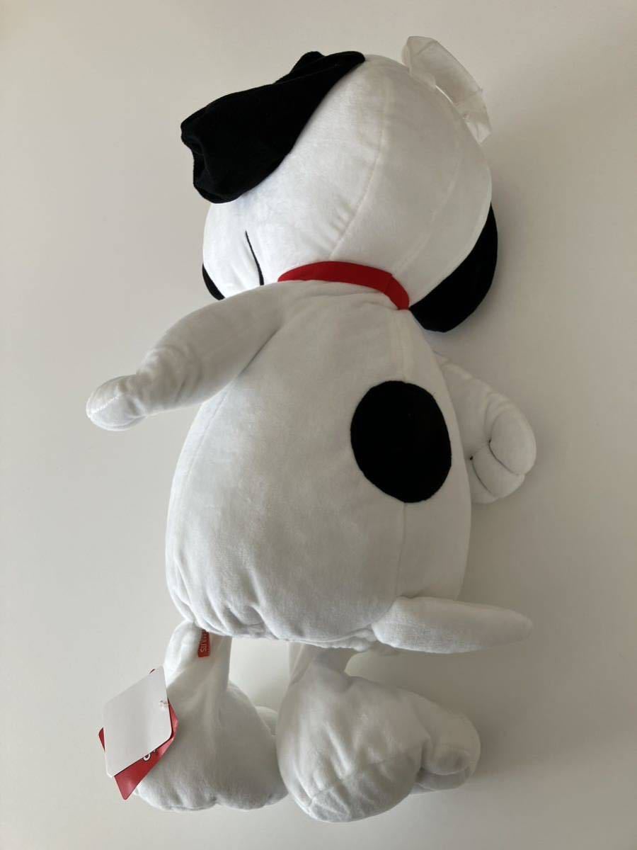 未使用/難あり●SNOOPY(スヌーピー )/ピーナッツ/ぬいぐるみティッシュカバー/ティッシュボックスケース/全長60cmの画像4