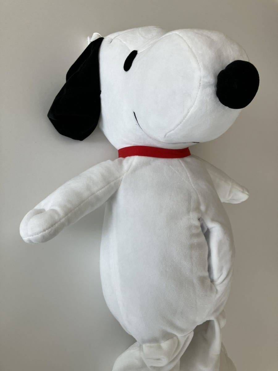 未使用/難あり●SNOOPY(スヌーピー )/ピーナッツ/ぬいぐるみティッシュカバー/ティッシュボックスケース/全長60cmの画像3