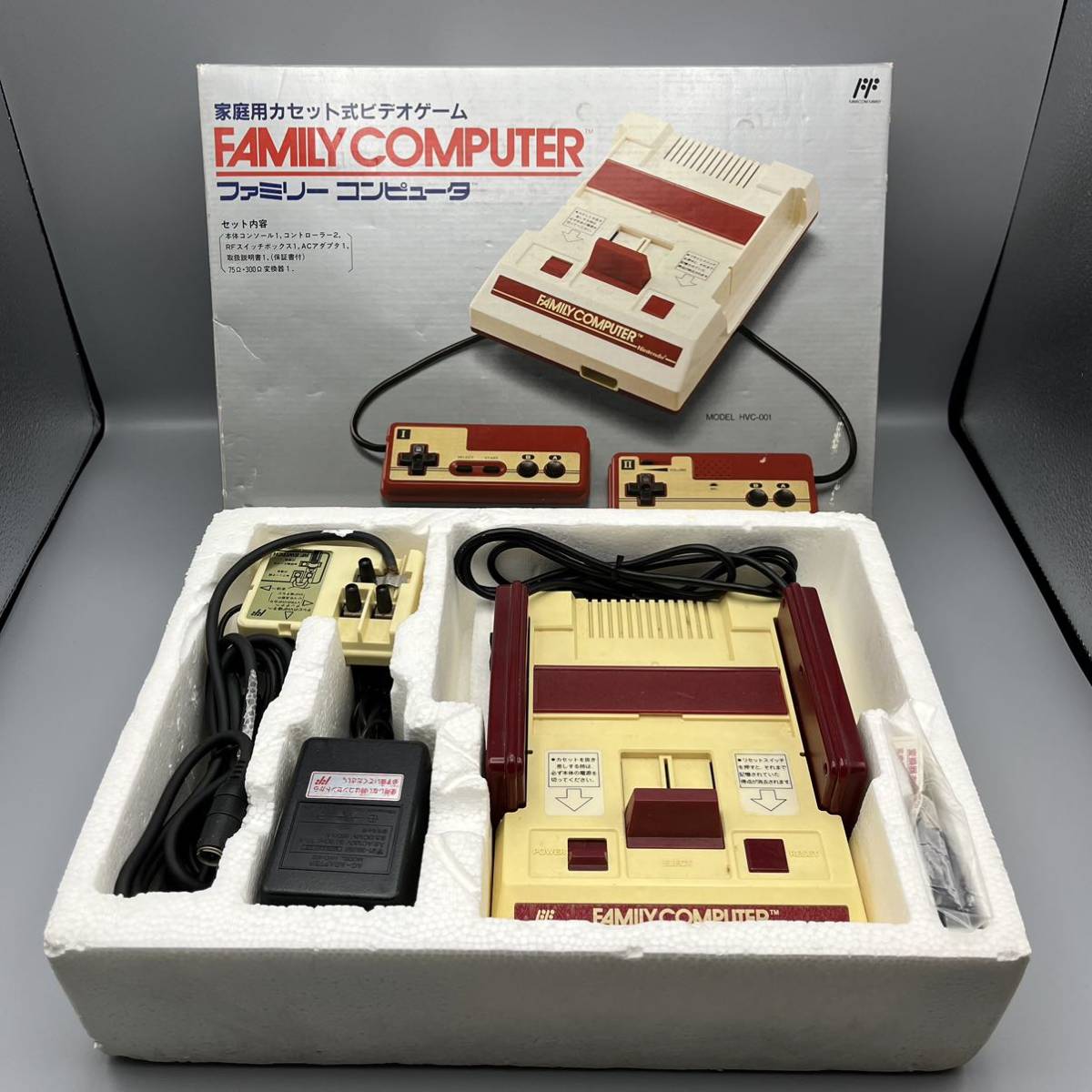 動作未確認 ジャンク品】NINTENDO/HVC-001/任天堂/ファミリー