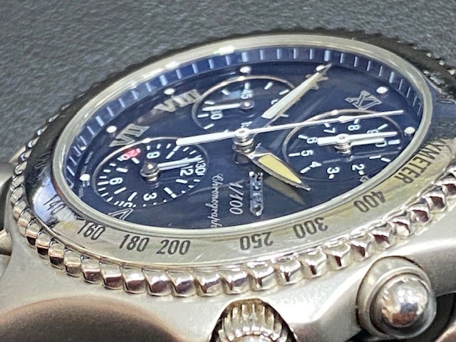 SEIKO セイコー 7T52-7000 1/100 クロノグラフ メンズ クオーツ SEIKO セイコー 7T52-7000 1/100 クロノグラフ メンズ クオーツ