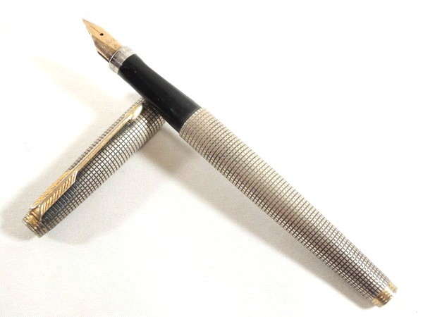 PARKER/パーカー/シズレ/スターリングシルバー/万年筆/ペン先:14K XF