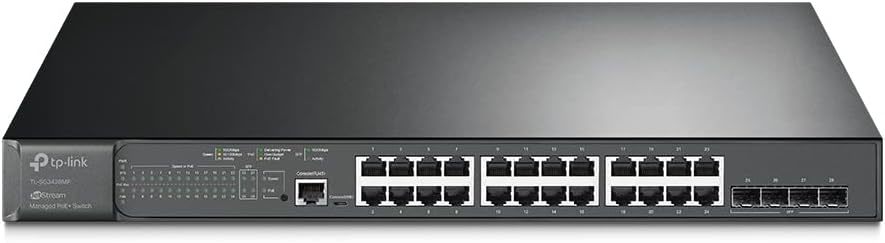 訳あり商品 ☆TP-Link TL-SG3428MP(UN) 24ポート ギガビット L2+