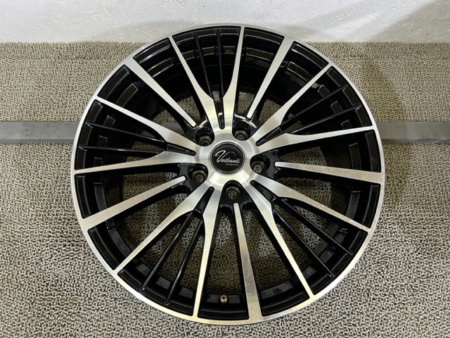 社外品 19×8J 5H PCD 114.3 OFFSET +48 4本 804 アルミホイール(沖縄県・離島は発送不可)_画像2