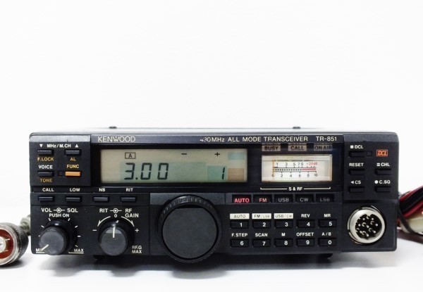 現状品】ケンウッド TR-851D 430mhz オールモード トランシーバー-