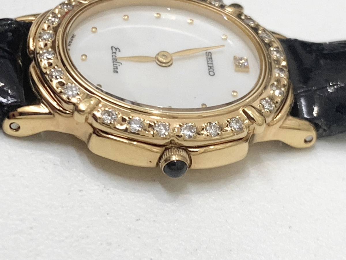 DOM-238】1円~ SEIKO セイコー Exceline エクセリーヌ 5A50 DOM-238】1円~ SEIKO セイコー Exceline エクセリーヌ 5A50