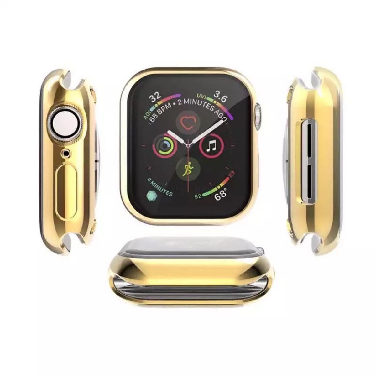 AppleWatch ケース  カバー TPU ピンク 42mm