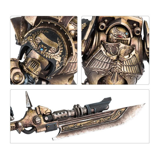 ウォーハンマー 40000 カストーデスLegio Custodes Contemptor-Achillus Dreadnought GWフォージワールド品 FORGE WORLD WARHAMMER 40k_画像2