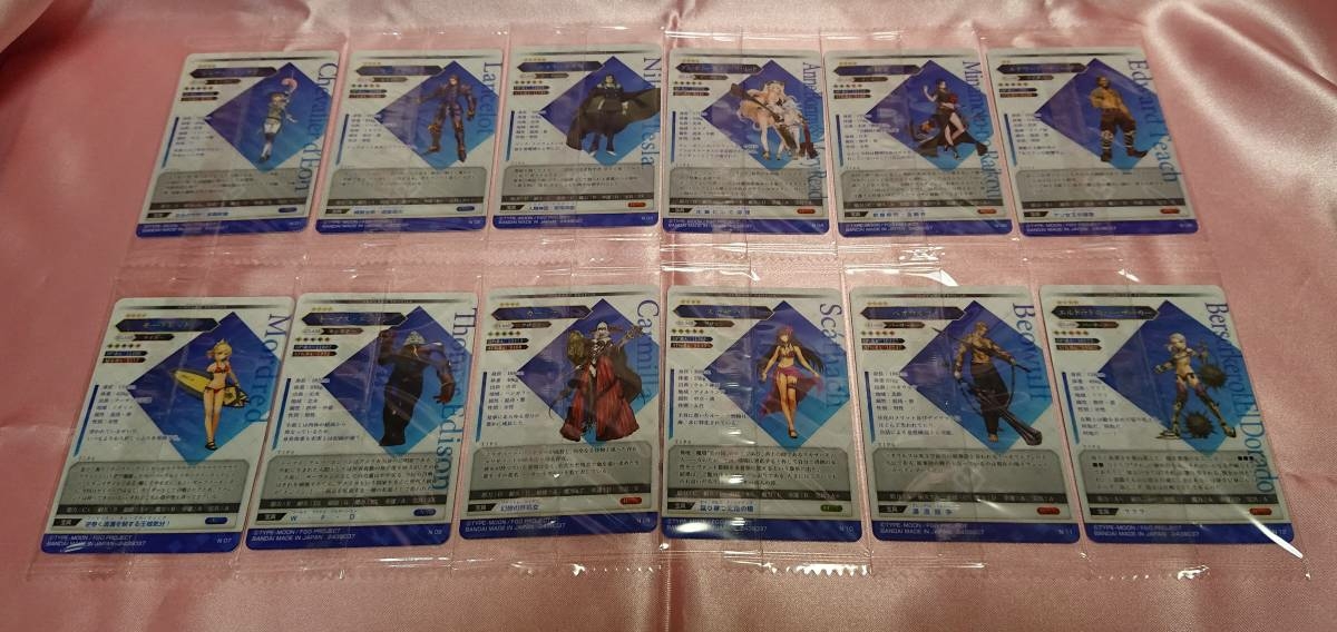 【送料無料】Fate Grand Order　FGO　カード　ウエハース　第４弾　全２５種　フルコンプリート【フェイト】