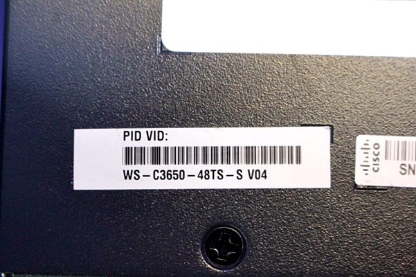 CISCO/ Cisco switch Cataryst 3650 series *WS-C3650-48TS-S/V04/Ver.03.06.06E* 46008Y