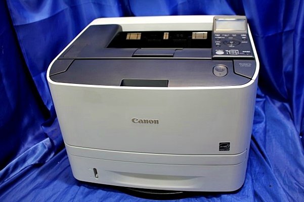 ◆印字OK/110433枚◆ CANON/キヤノン A4対応 モノクロレーザープリンター ★Satera LBP6600/USBケーブル付★ 46041Y_画像2