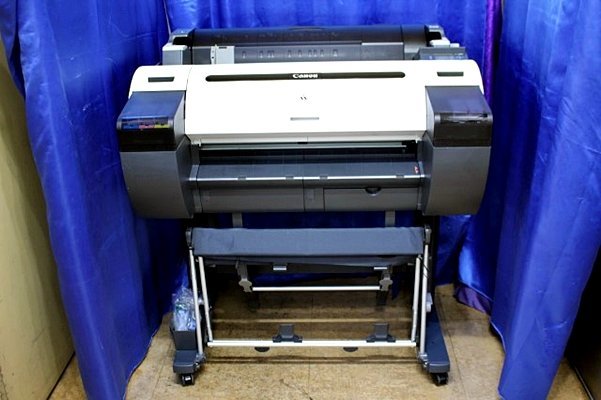  present condition goods CANON/ Canon A1nobi correspondence large size ink-jet printer *iPF680/ stand attaching * 46114Y